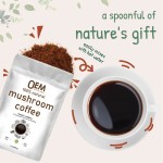 Mushroom Coffee Powder Supplier - OEM Private Label Lions Mane Cordyceps Gut