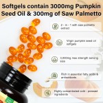 Pumpkin Seed Oil Softgels Factory - OEM Hair Vitality Cold Pressed Organic