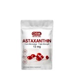 Astaxanthin Softgels Supplier - OEM 8mg 12mg 24mg Eye Skin Health