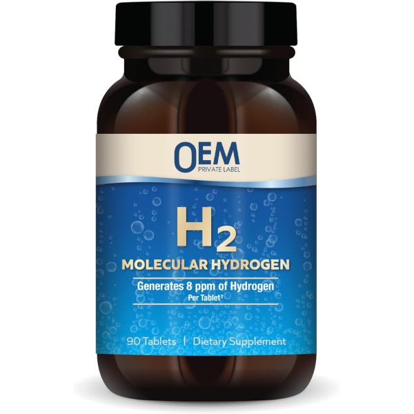 H2 Tablets Manufacturer - OEM Custom Molecular Hydrogen Cellular Energy