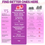 Magnesium Gummies Factory - OEM Center Filled Potassium Vitamin D3 B6