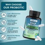 Probiotics Capsules Factory - OEM 120 Billion CFU 35 Strains Gut Support
