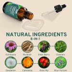 Lymph Detox Drops Factory - OEM Lymphatic Cleanse Echinacea Dandelion