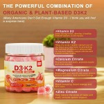 Vitamin D3 K2 Gummies Supplier - OEM 10000 IU K2 Strong Bones Heart