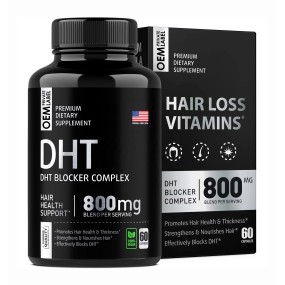 Hair Loss Capsules Factory - OEM DHT Blocker Biotin Saw Palmetto