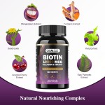 Biotin Capsules Manufacturer - OEM 10000mcg Collagen Keratin Hair Skin