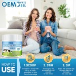 Bovine Colostrum Powder Factory - OEM 3000mg Immunity Gut Health Hair