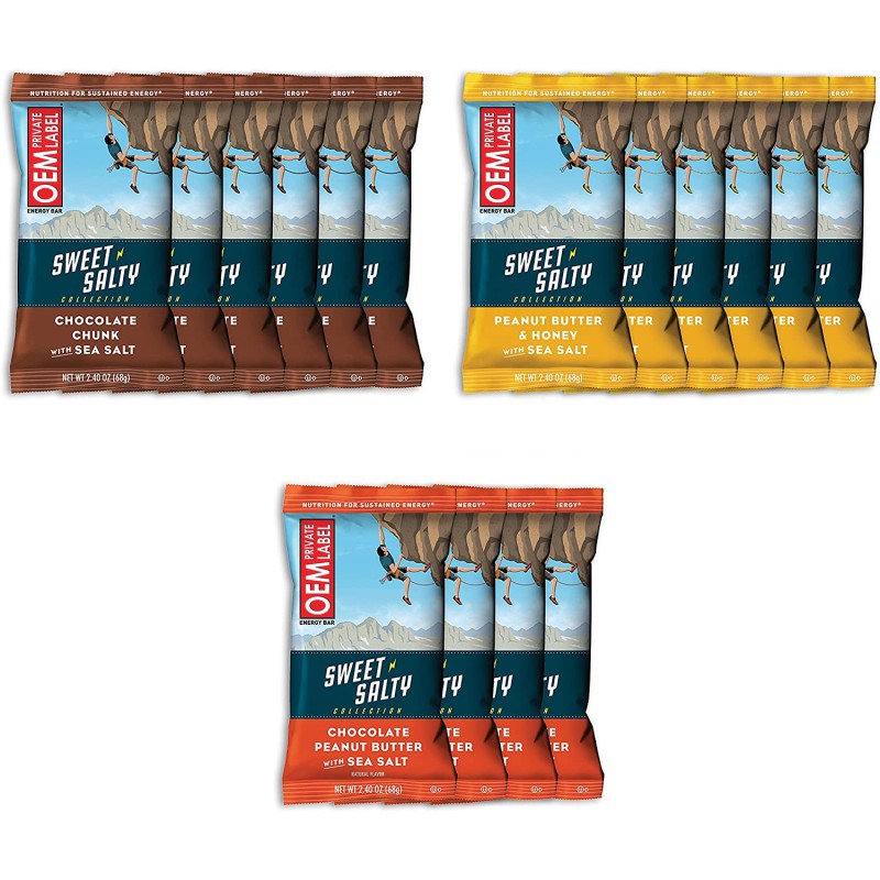 Energy Bars Factory - OEM Customized Chocolate Peanut Butter Collagen