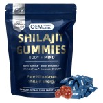 Shilajit Gummies Supplier - OEM Himalayan Ashwagandha Turmeric Energy