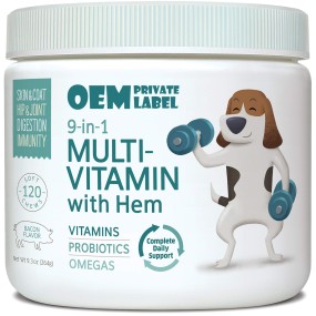 Dog Vitamins Supplement Manufacturer - OEM Multivitamin Hemp Joint Probiotics