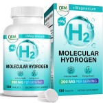 Hydrogen Water Tablets Manufacturer - OEM H2 Hydrogen Tablets Energy Mental