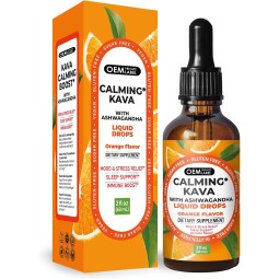 Calming Drops Manufacturer - OEM Kava Ashwagandha Valerian Root Mood