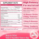 Probiotic Capsules Manufacturer - OEM 100 Billion CFU Vaginal Digestive Enzymes