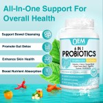 Probiotics Capsules Factory - OEM 120 Billion CFU Super Greens Digestive