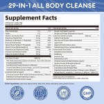 Detox Powder Factory - OEM 29 in 1 Liver Lymphatic Colon Gut Support