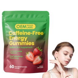 Energy Gummies Factory - OEM Caffeine Free Natural Booster Moringa
