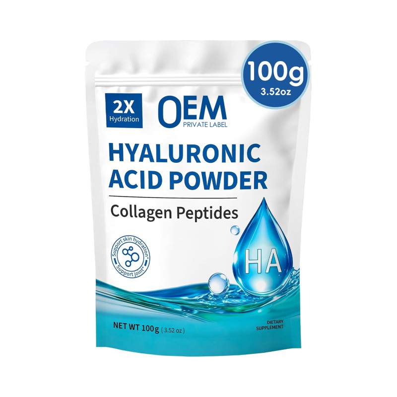 Collagen Peptides Powder Manufacturer - OEM Hyaluronic Acid Hydrating Skincare