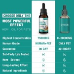 Herbal Supplements Manufacturer - OEM Dogs Cats Hip Joint Calming Hemp