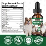 Pet Multivitamin Drops Supplier - OEM Glucosamine Omega 3 Biotin Joint