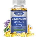 Magnesium Glycinate Softgels Supplier - OEM 400mg Bisglycinate Muscle Heart