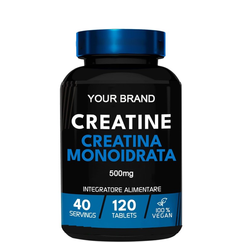 Creatine Monohydrate Capsules Factory - Keto Friendly 120 Capsules
