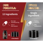 Black Maca Capsules Factory - 12 in 1 1000mg Herbal