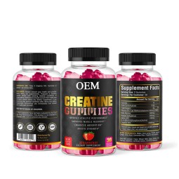 Pre Workout Gummies Manufacturer - Creatine Energy Muscle Growth