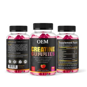 Pre Workout Gummies Manufacturer - Creatine Energy Muscle Growth