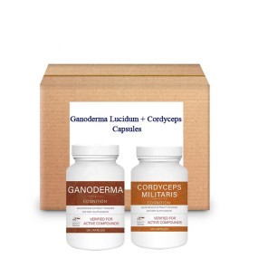 Ganoderma Capsules Supplier - Cordyceps Bundle 120ct Wholesale