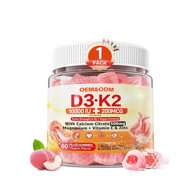 Calcium Softgels Manufacturer - OEM Magnesium Vitamin D3 K2 B12