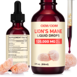 Lions Mane Drops Supplier - OEM Immune Cognitive Support Liquid