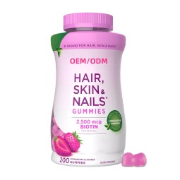Biotin Gummies Supplier - OEM Hair Skin Nails Collagen Adult