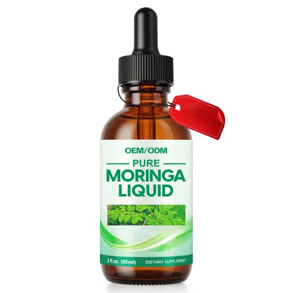 Moringa Leaf Drops Supplier - OEM Vegan Energy Immune Support