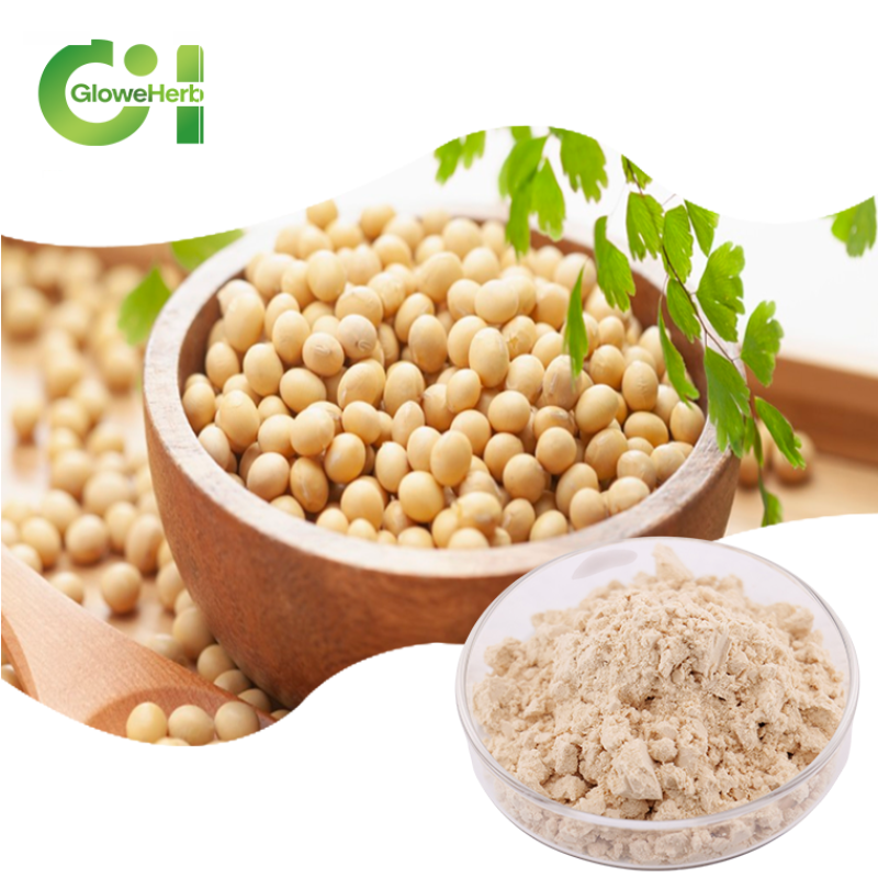 Soy Isoflavone Powder Manufacturer - OEM 40% Soybean Extract Bulk