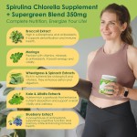 Spirulina-Chlorella Capsules Factory - OEM 500mg Energy Anti-Aging