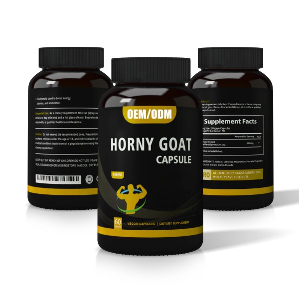 Epimedium Capsules Factory - OEM Herbal Energy Men Supplement