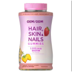 Hair Skin Nails Gummies Factory - OEM Biotin Vitamins Women Supplement