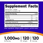 Vitamin D3 K2 Softgel Factory - OEM 300 Coconut Oil Supplement