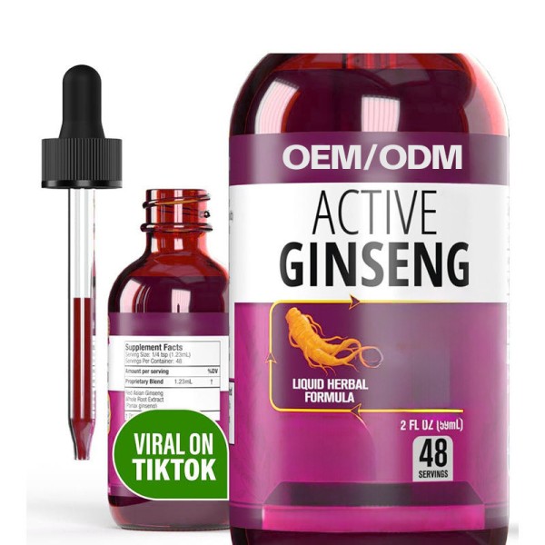 Red Ginseng Drops Manufacturer - OEM Liquid Extract Pocket Size Custom