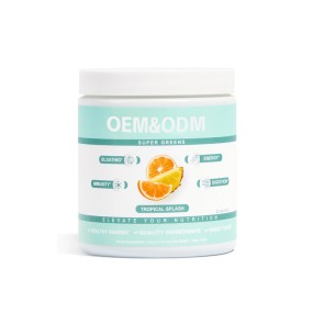 Super Greens Powder Manufacturer - OEM Vegan Spirulina Wheatgrass Chlorella