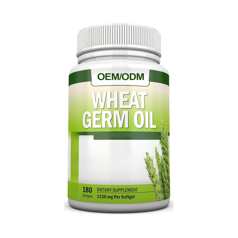 Wheat Germ Oil Softgel Manufacturer - OEM Anti-Aging Organic Supplement