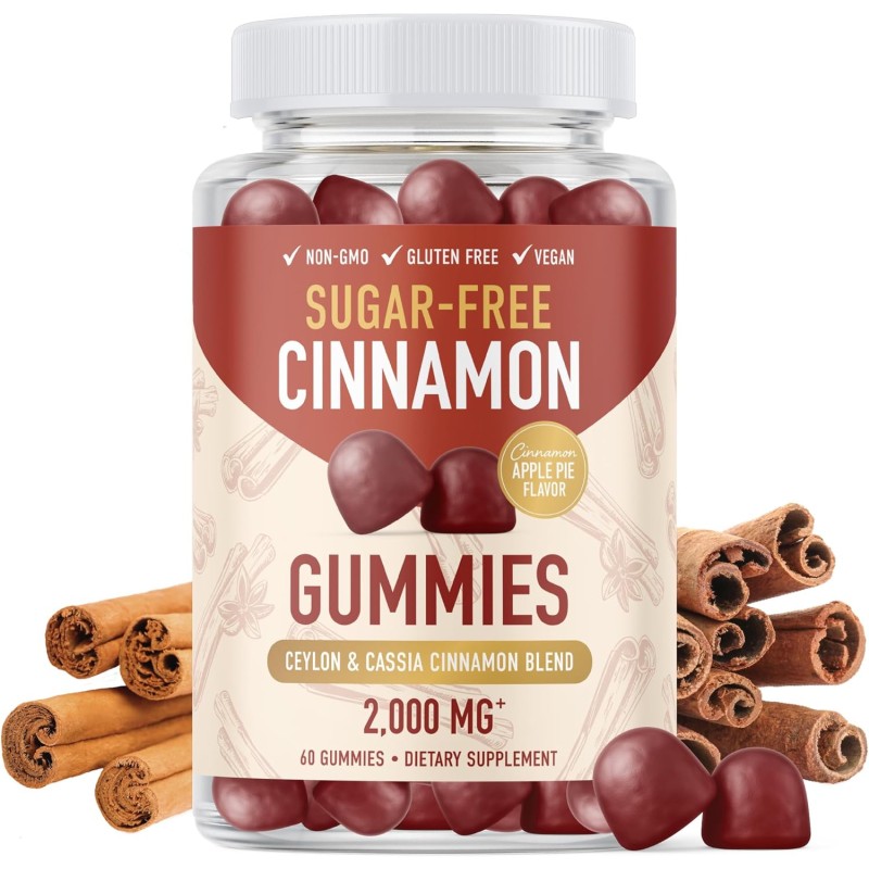 Ceylon Cinnamon Gummies Supplier - OEM Sugar Free Blood Sugar Support
