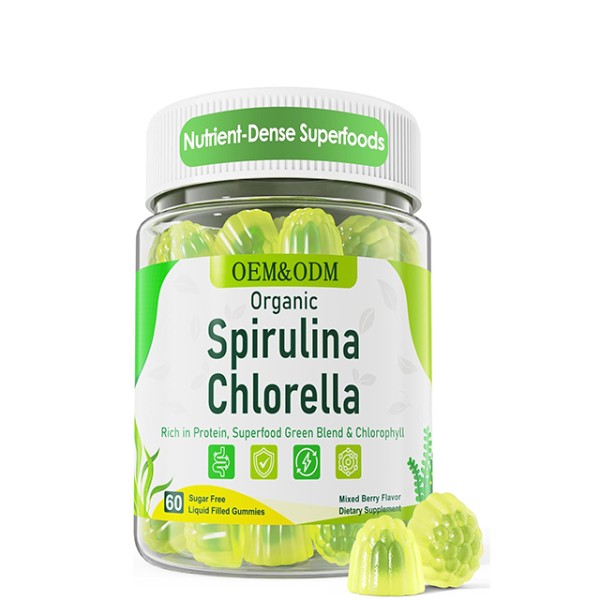 Spirulina-Chlorella Capsules Factory - OEM 500mg Energy Anti-Aging