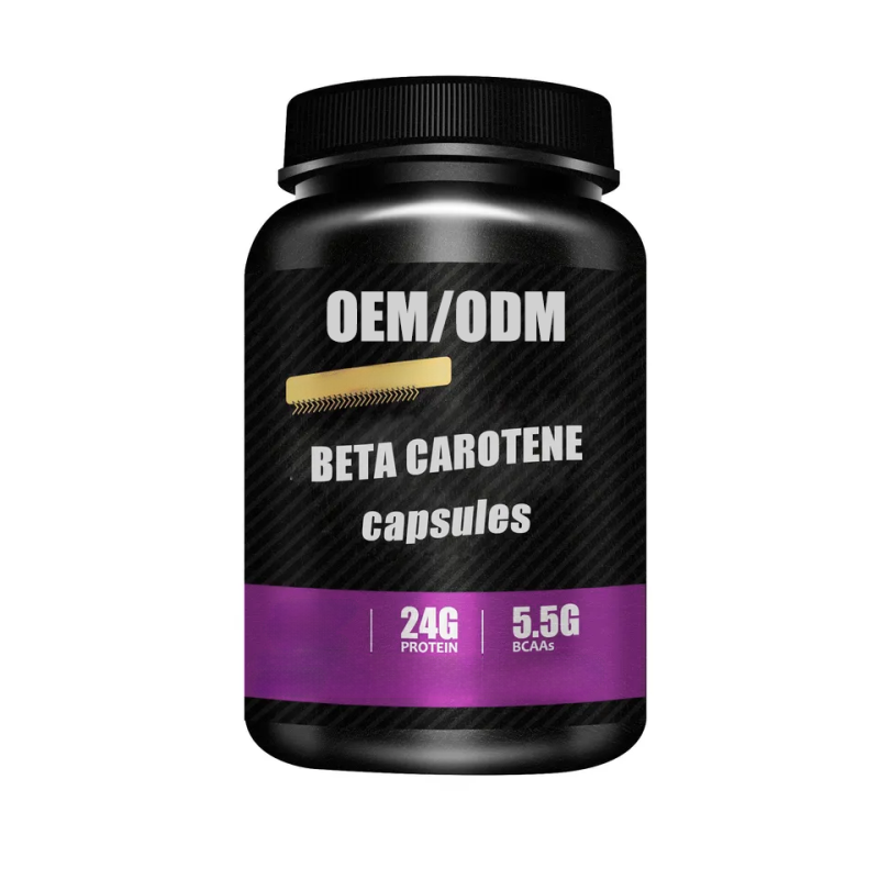 Beta Carotene Softgel Manufacturer - OEM Natural Carotene Capsules