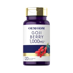 Wolfberry Capsule Factory - OEM Herbal Healthcare Blueberry Candy
