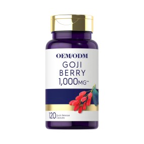 Wolfberry Capsule Factory - OEM Herbal Healthcare Blueberry Candy