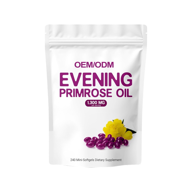Evening Primrose Capsules Supplier - OEM 1000mg Herbal Extract Supplement