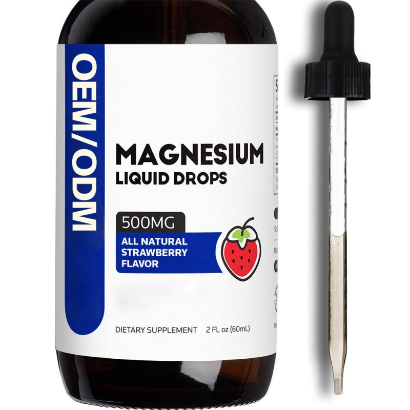 Magnesium Citrate Drops Manufacturer - OEM High Absorption Nerve Relax