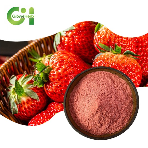 Strawberry Powder Factory - OEM 100% Organic Freeze Dried Extract