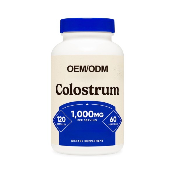 Calcium Softgels Supplier - OEM 1200mg Vitamin D3 Colostrum